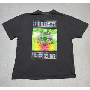 Akademiks Another Dimension Graphic T Shirt Black Mens 3XL Streetwear